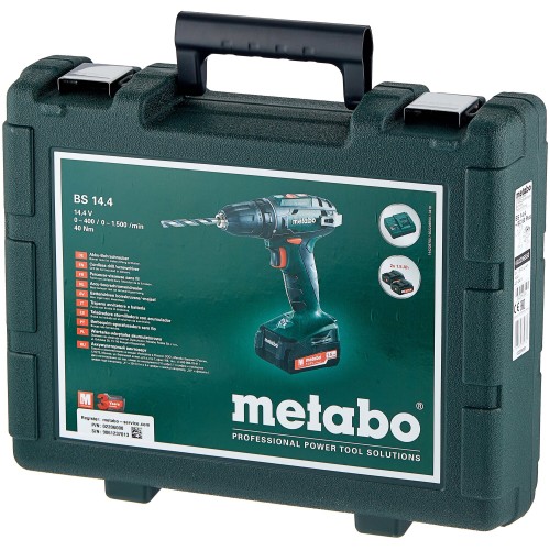 Metabo BS 14.4 Безударная дрель-шуруповерт [602206550]